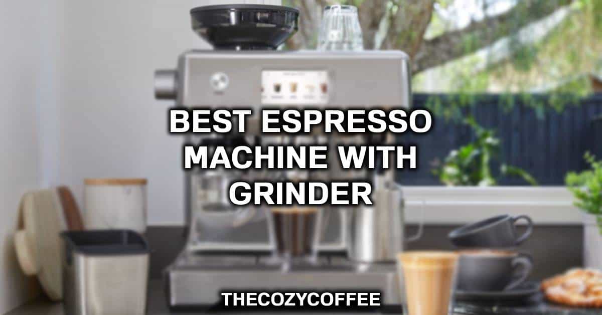 带研磨机的浓缩咖啡机